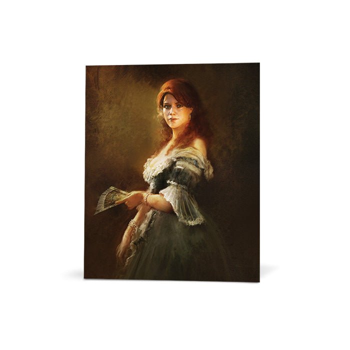 Portrait of Elise - Assassin's Creed art - Premium Poster