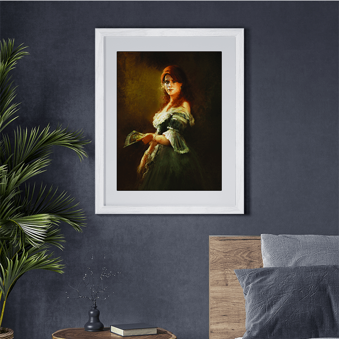 Portrait of Elise - Assassin's Creed art - Fine Art Print