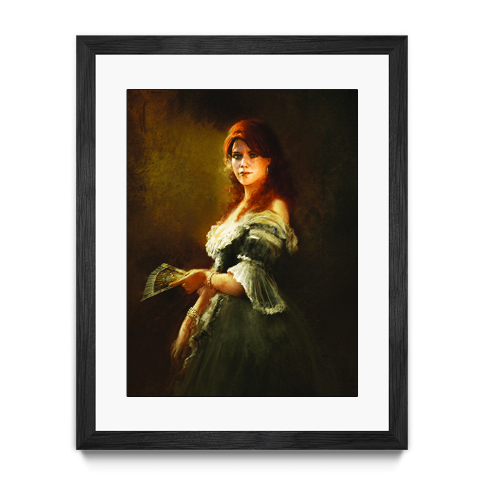 Portrait of Elise - Assassin's Creed art - Fine Art Print