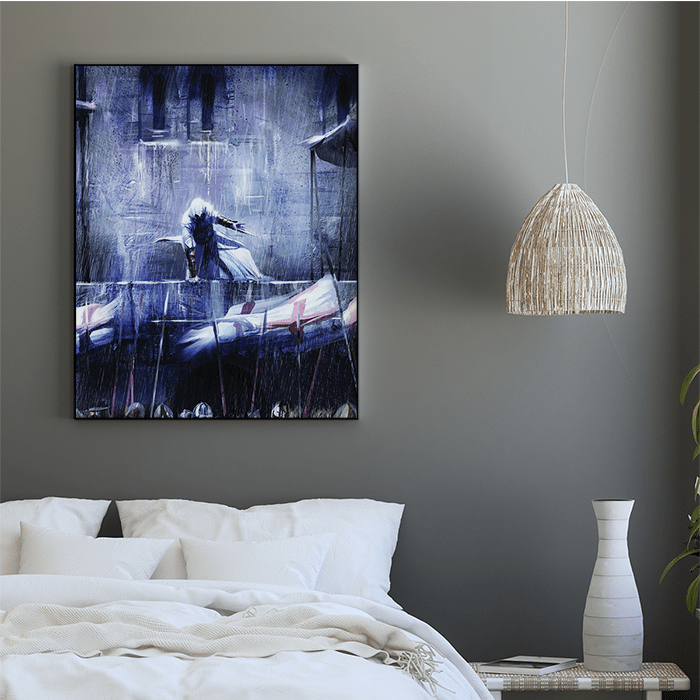 Posing - Assassin's Creed art - Fine Art Print