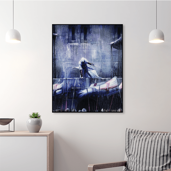 Posing - Assassin's Creed art - Fine Art Print