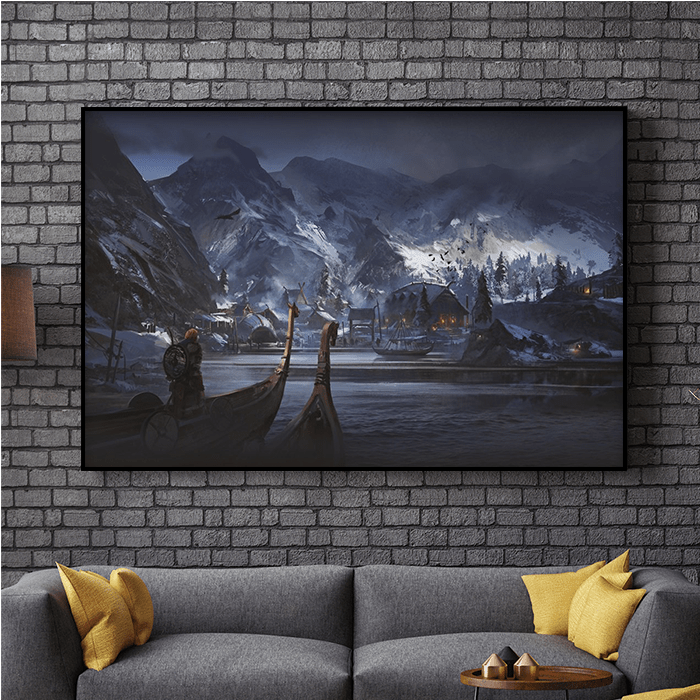 Return to Fornberg - Assassin's Creed art - Fine Art Print