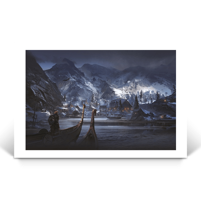 Return to Fornberg - Assassin's Creed art - Fine Art Print