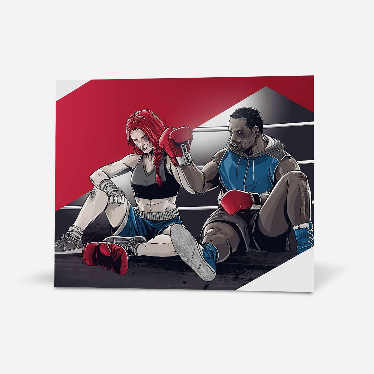 Road to Six Invitational - Comrades In Arms - Six Siege art - Fine Art Print