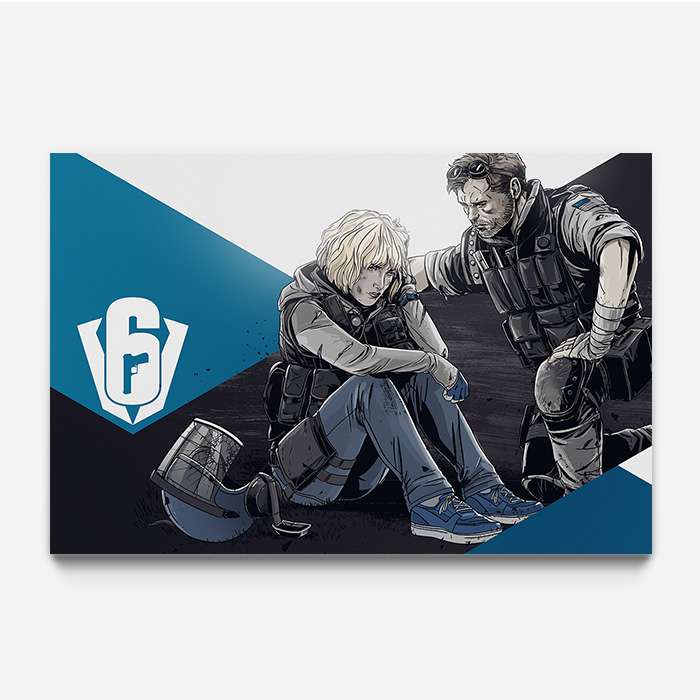 Road to Six Invitational - Don't Give Up - Six Siege art - Fine Art Print