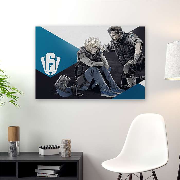 Road to Six Invitational - Don't Give Up - Six Siege art - Fine Art Print