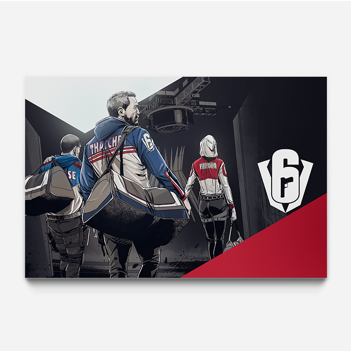 Road to Six Invitational - Entering the Stadium - Six Siege art - Fine Art Print