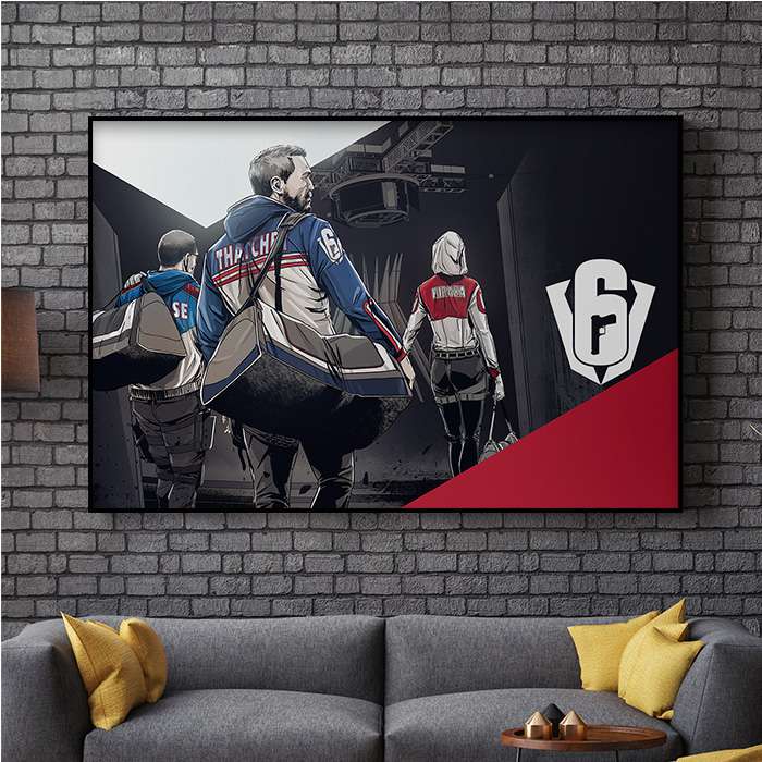 Road to Six Invitational - Entering the Stadium - Six Siege art - Fine Art Print