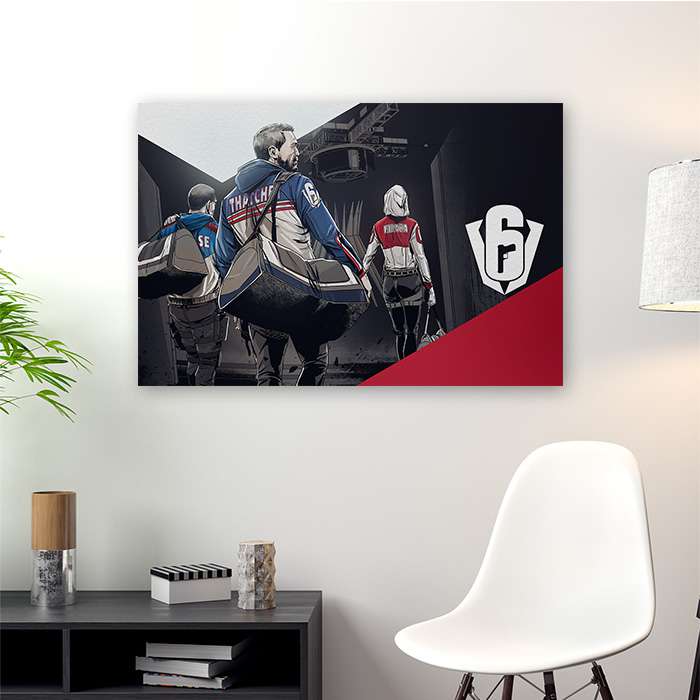 Road to Six Invitational - Entering the Stadium - Six Siege art - Fine Art Print