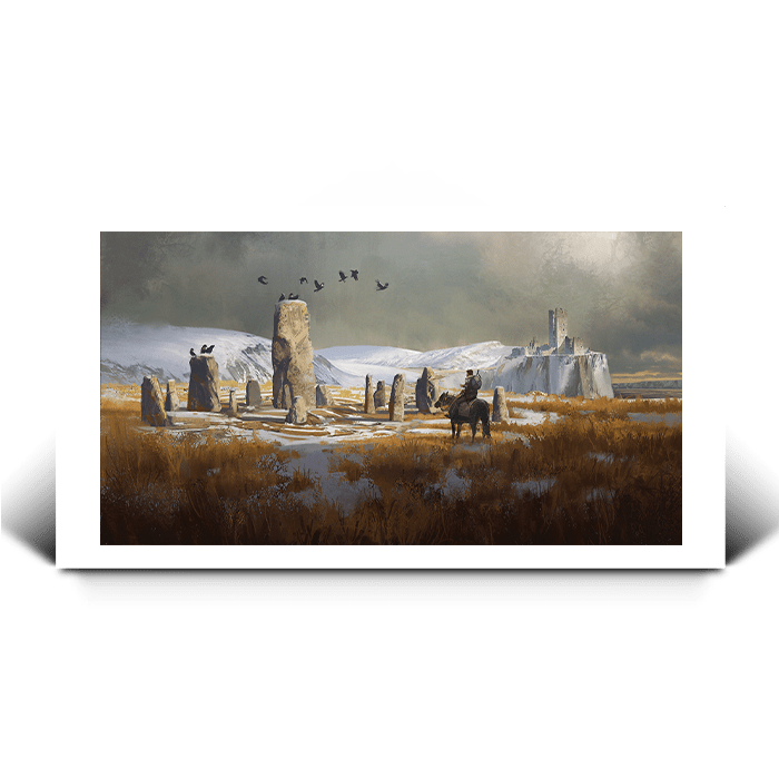 Rodestan Monolith - Assassin's Creed art - Fine Art Print