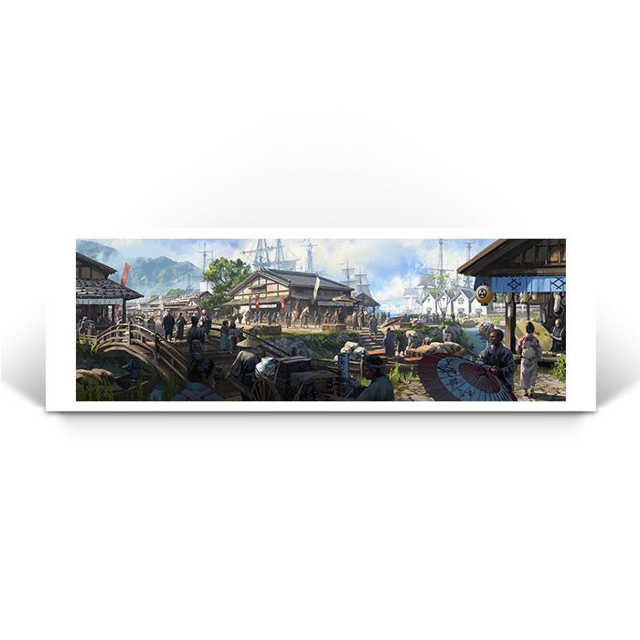 Sakai Market - Assassin's Creed art - Fine Art Print