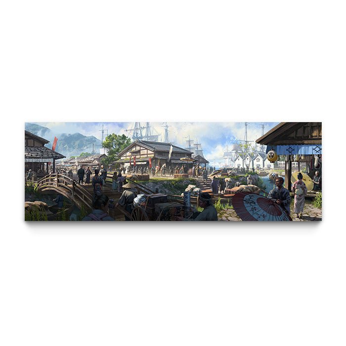 Sakai Market - Assassin's Creed art - Fine Art Print