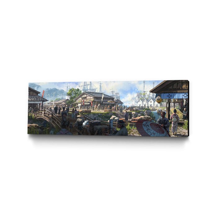 Sakai Market - Assassin's Creed art - Museum Canvas