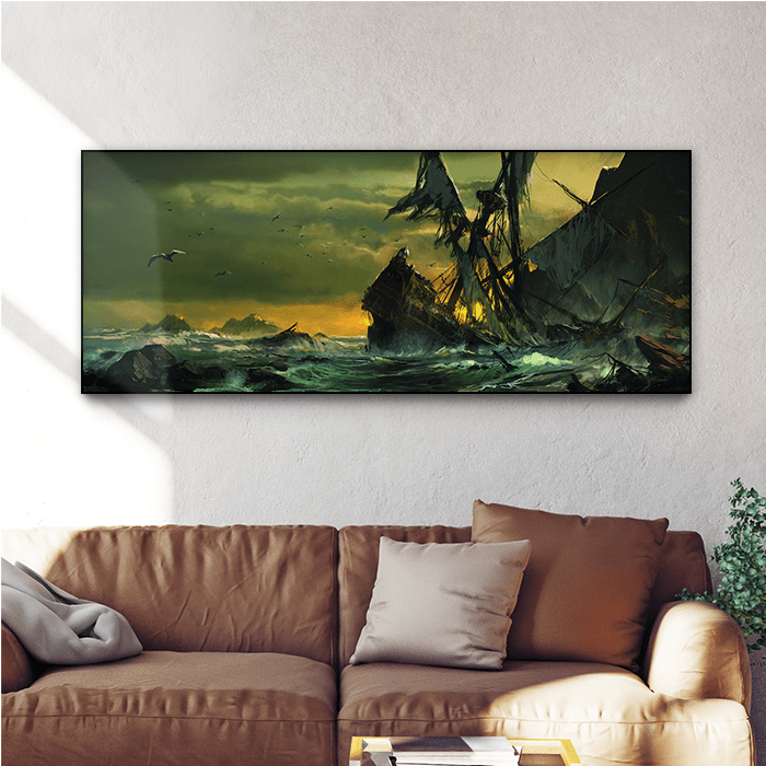 Shipwreck Coast - Assassin's Creed art - Fine Art Print