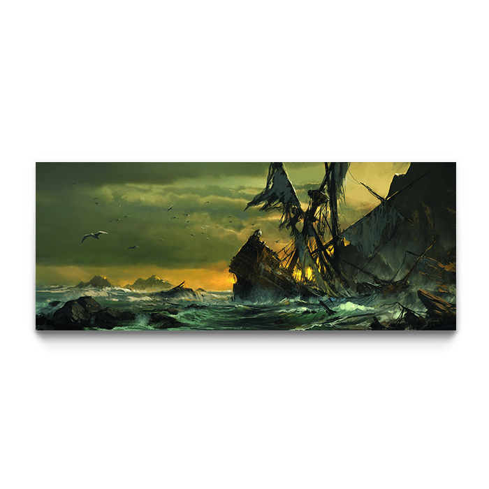 Shipwreck Coast - Assassin's Creed art - Fine Art Print