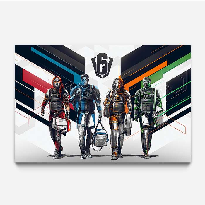 Six Invitational - Arrival - Six Siege art - Fine Art Print