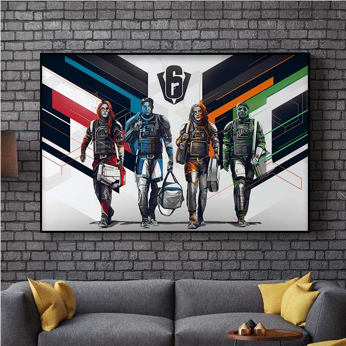 Six Invitational - Arrival - Six Siege art - Fine Art Print