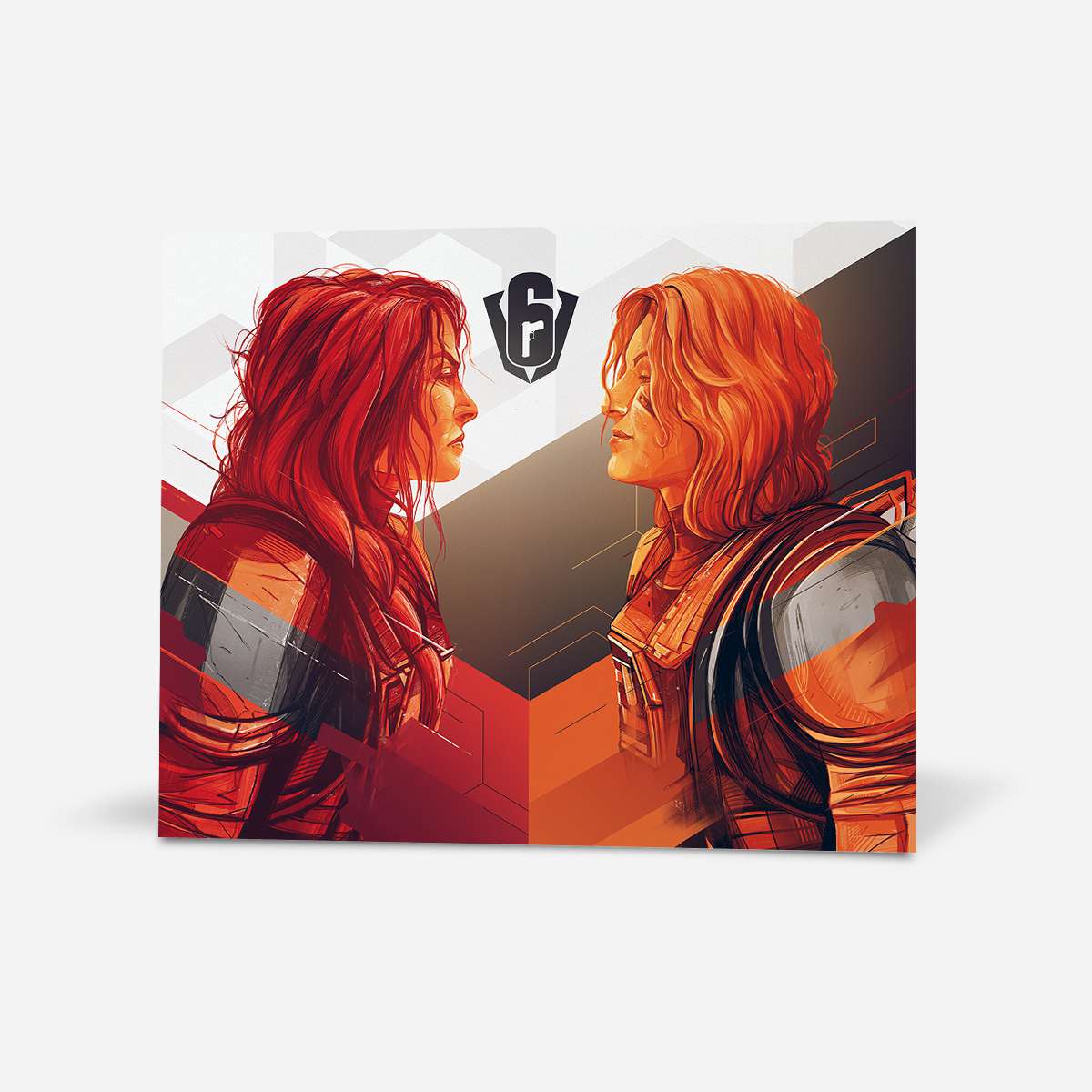 Six Invitational - Ash & Mira - Six Siege art - Fine Art Print