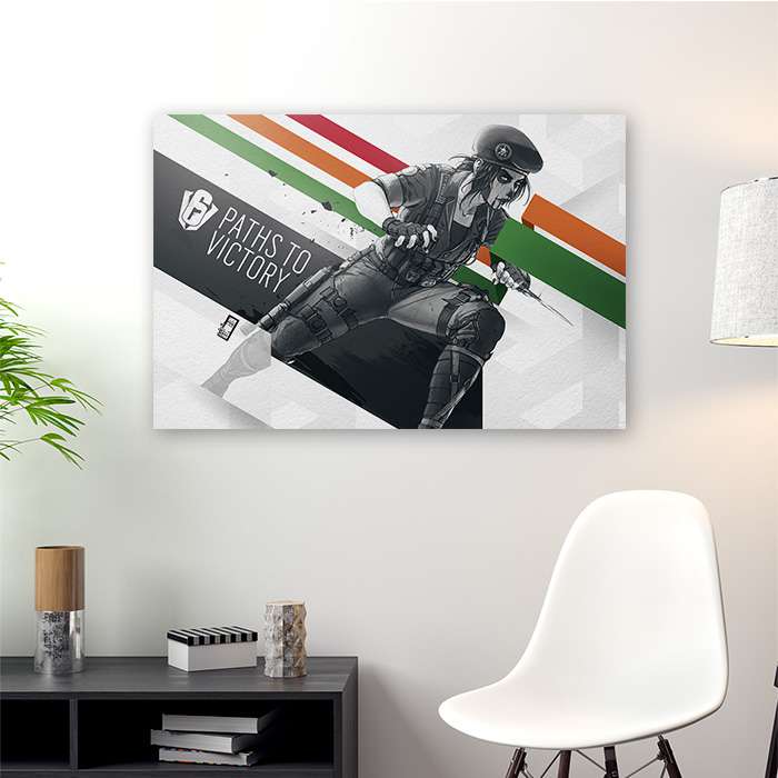 Six Invitational - Caveira - Six Siege art - Fine Art Print