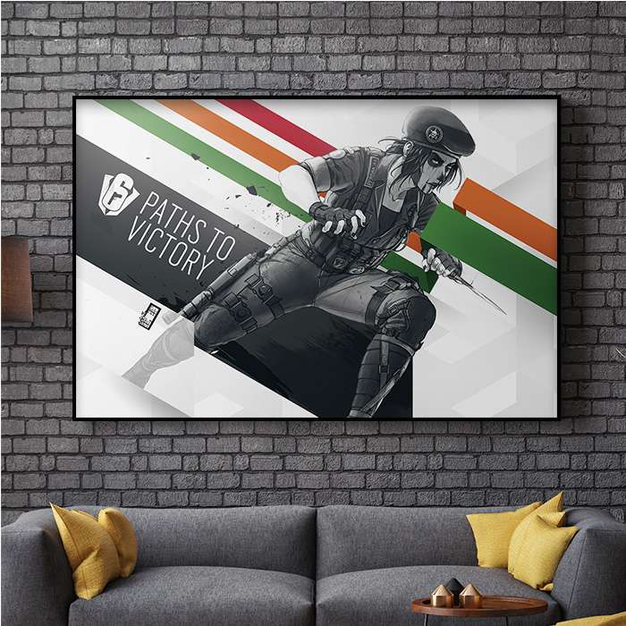 Six Invitational - Caveira - Six Siege art - Fine Art Print