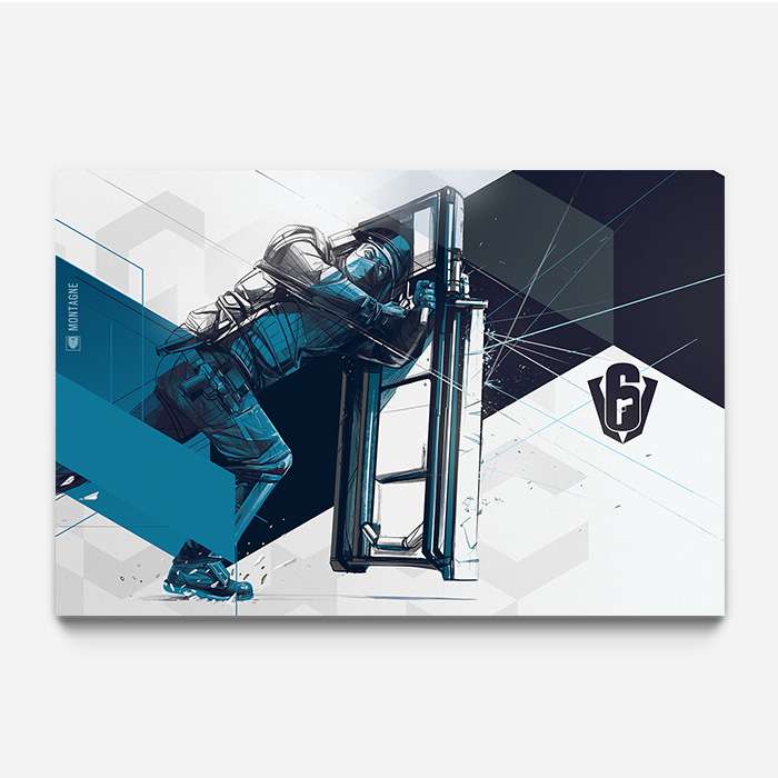 Six Invitational - Montagne - Six Siege art - Fine Art Print