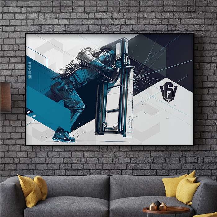 Six Invitational - Montagne - Six Siege art - Fine Art Print