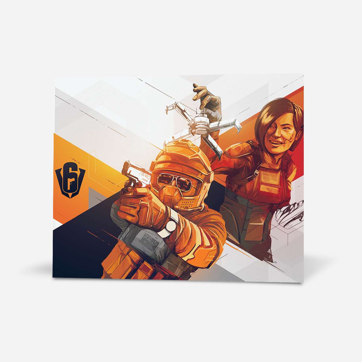 Six Invitational - Mozzie & Aruni - Six Siege art - Fine Art Print