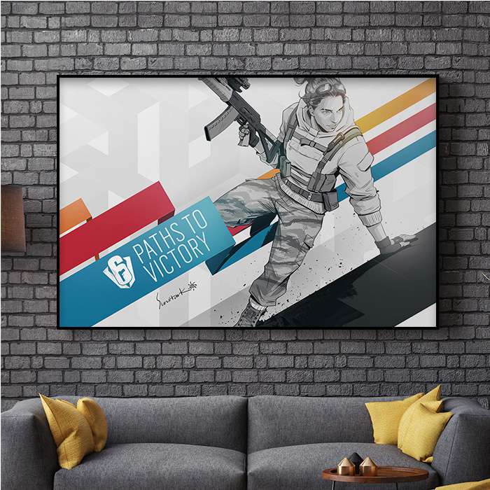 Six Invitational - Nomad - Six Siege art - Fine Art Print