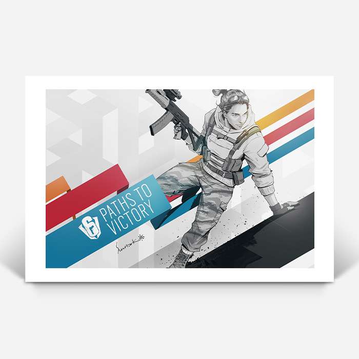 Six Invitational - Nomad - Six Siege art - Fine Art Print