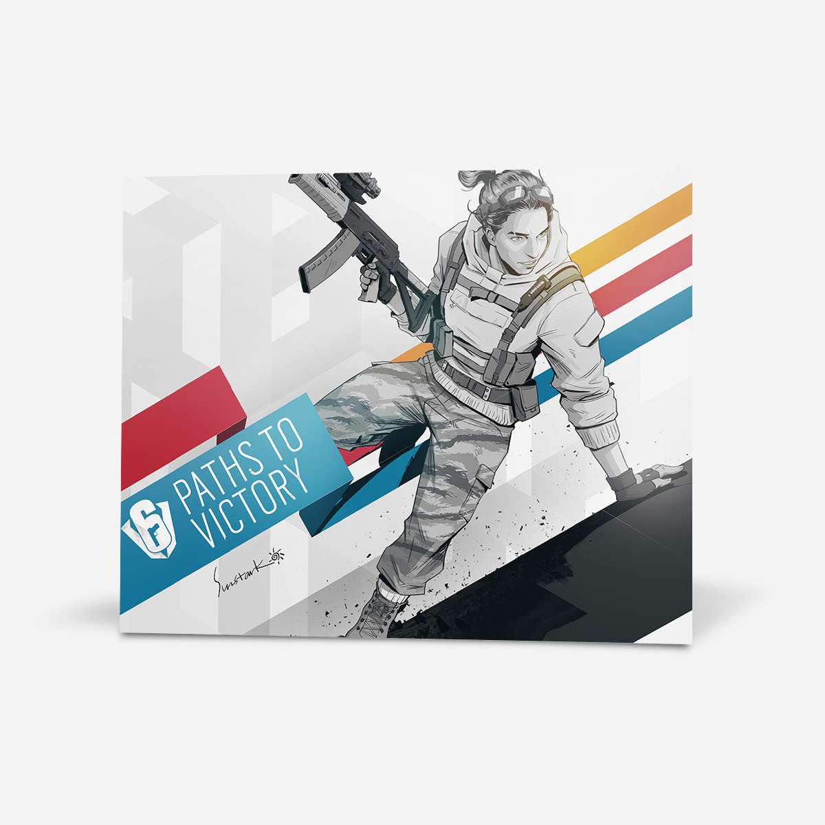 Six Invitational - Nomad - Six Siege art - Fine Art Print