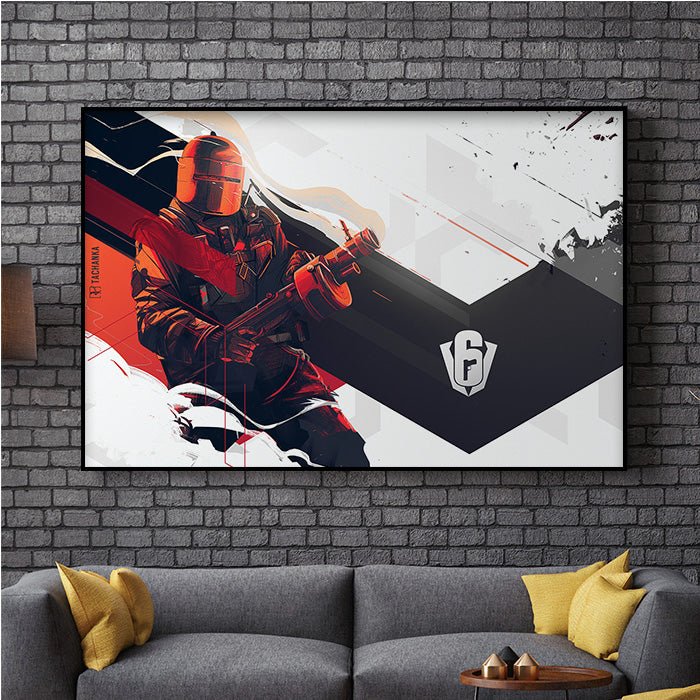 Six Invitational - Tachanka - Six Siege art - Fine Art Print