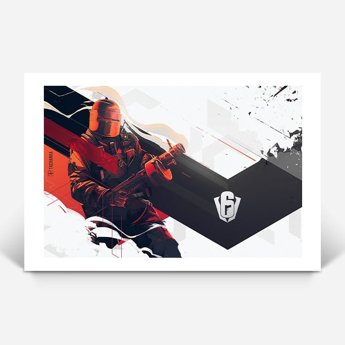 Six Invitational - Tachanka - Six Siege art - Fine Art Print