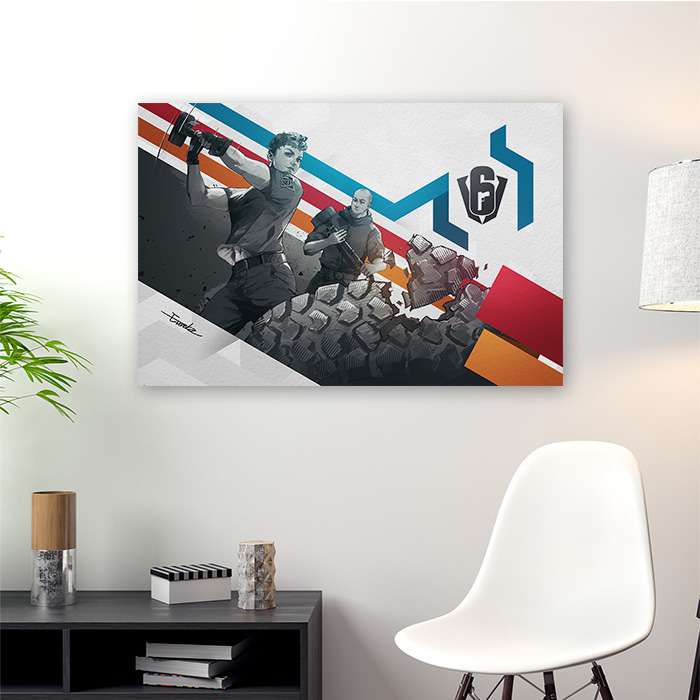 Six Invitational - Thorn and Sledge - Six Siege art - Fine Art Print
