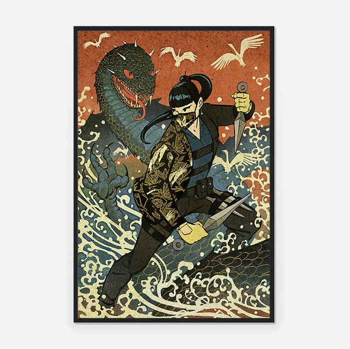 Six Siege – Legend of Azami - Six Siege art - Fine Art Print