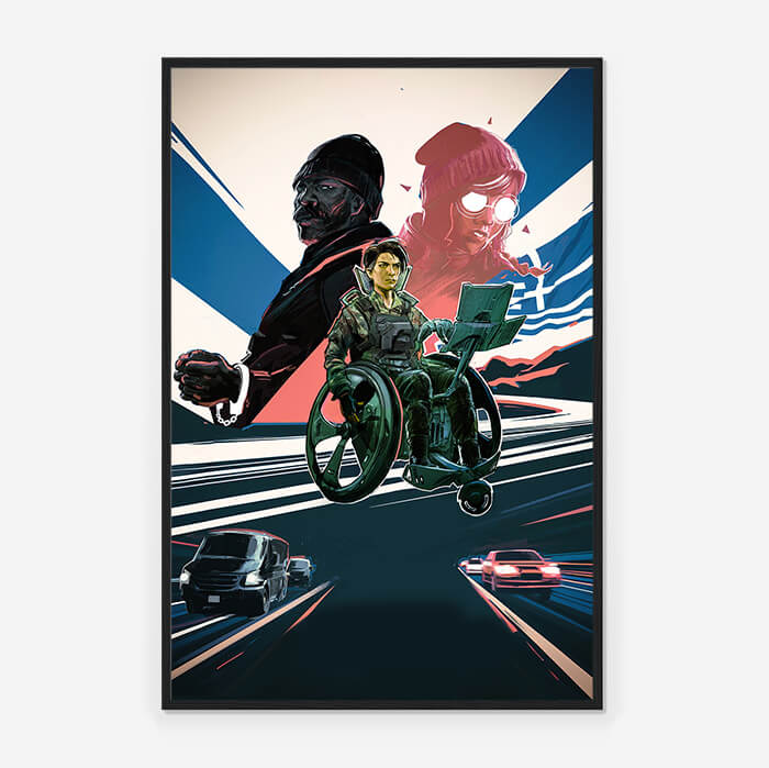 Skopos – Operation Twin Shells - Six Siege art - Fine Art Print