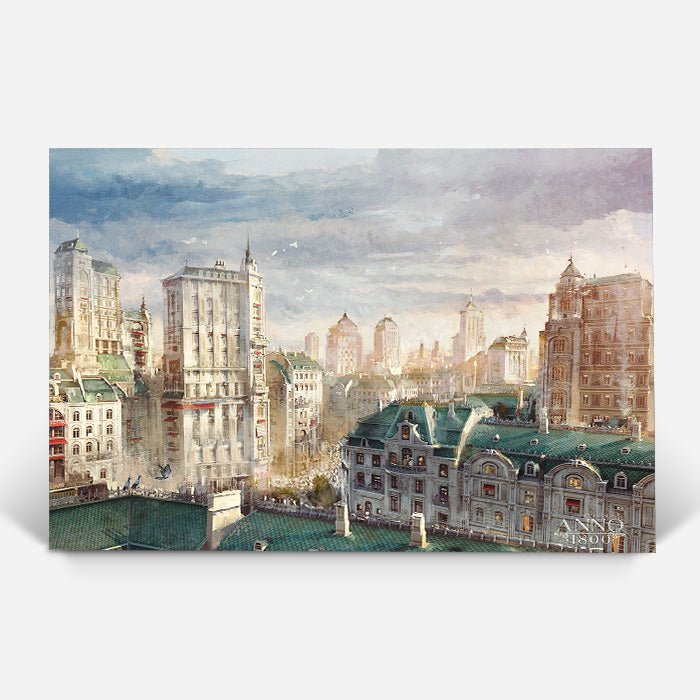 Skycrapers - Anno art - Fine Art Print