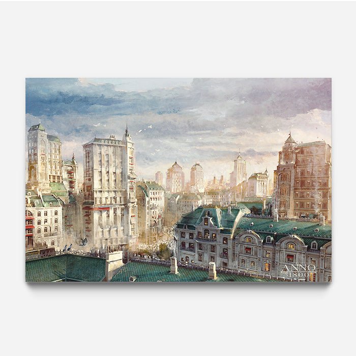 Skycrapers - Anno art - Fine Art Print