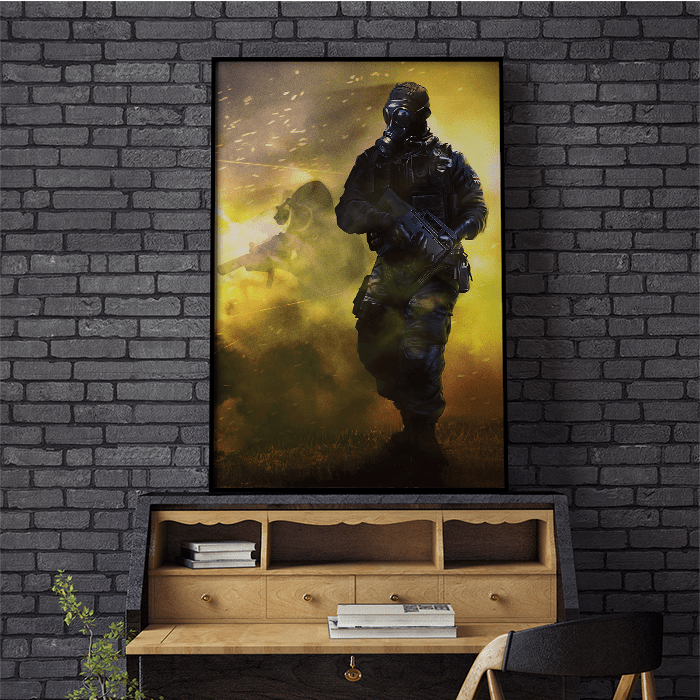 Smoke - Toxic - Six Siege art - Fine Art Print