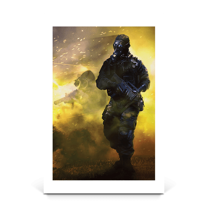 Smoke - Toxic - Six Siege art - Fine Art Print