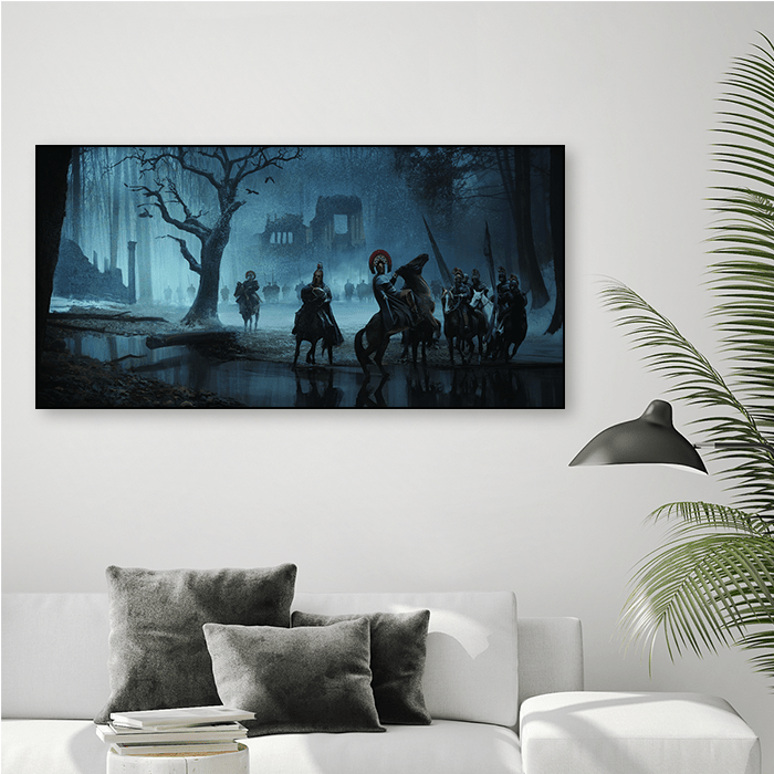 Snow Spartans - Assassin's Creed art - Fine Art Print