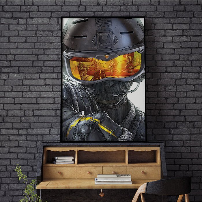 Solis - Solar Raid - Six Siege art - Fine Art Print