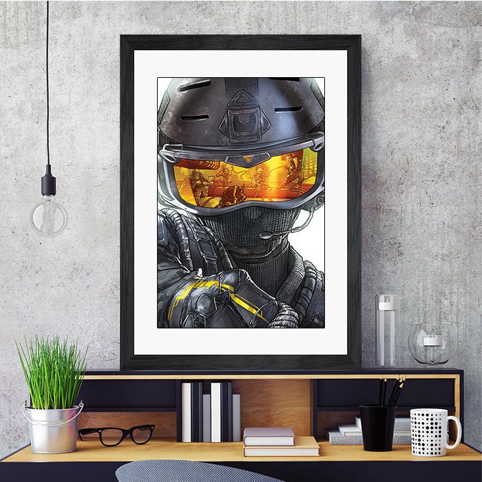 Solis - Solar Raid - Six Siege art - Fine Art Print