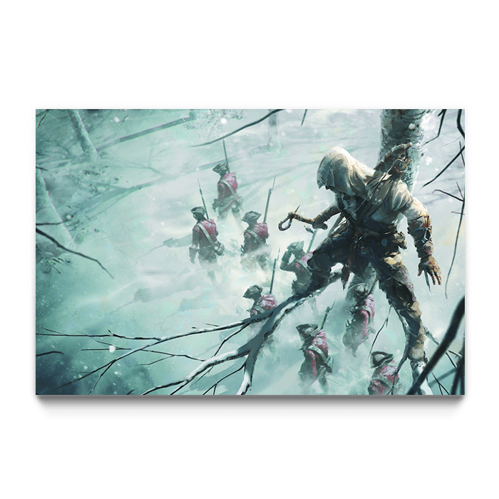 Stalking the Soldiers - Assassin's Creed art - Fine Art Print