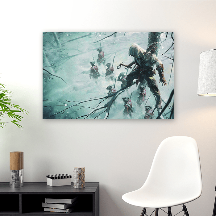 Stalking the Soldiers - Assassin's Creed art - Fine Art Print