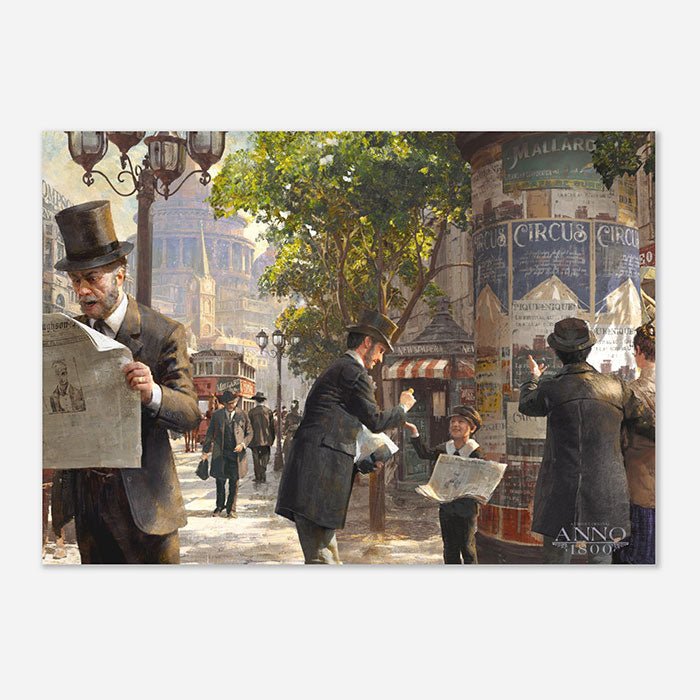 Streets - Anno art - Fine Art Print