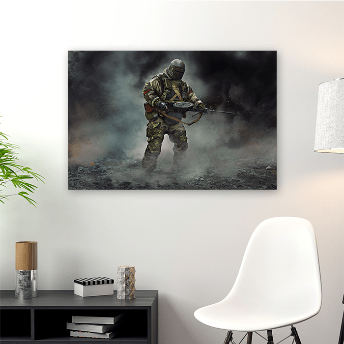 Tachanka - Fire - Six Siege art - Fine Art Print