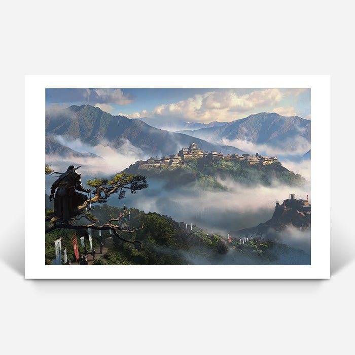 Takeda Castle - Assassin's Creed art - Fine Art Print