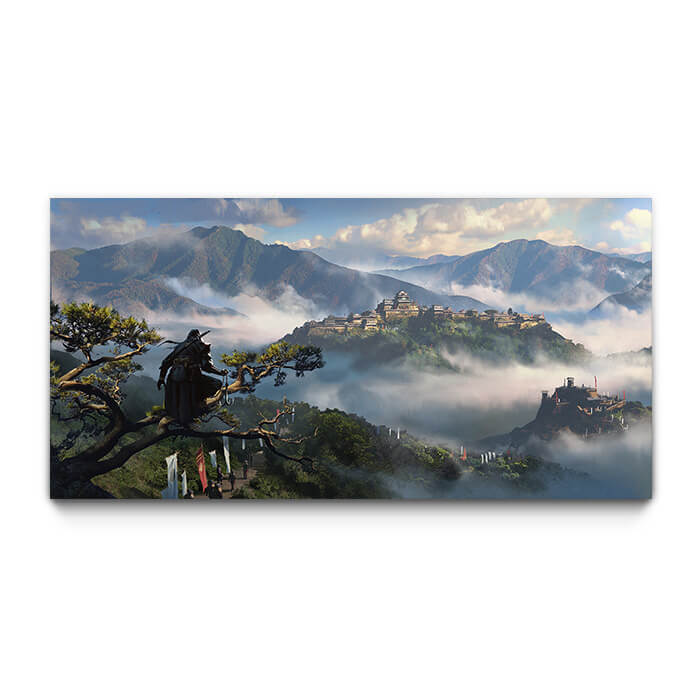 Takeda Castle - Assassin's Creed art - Fine Art Print