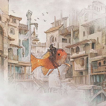 The Escher Fish by Gregory Fromenteau