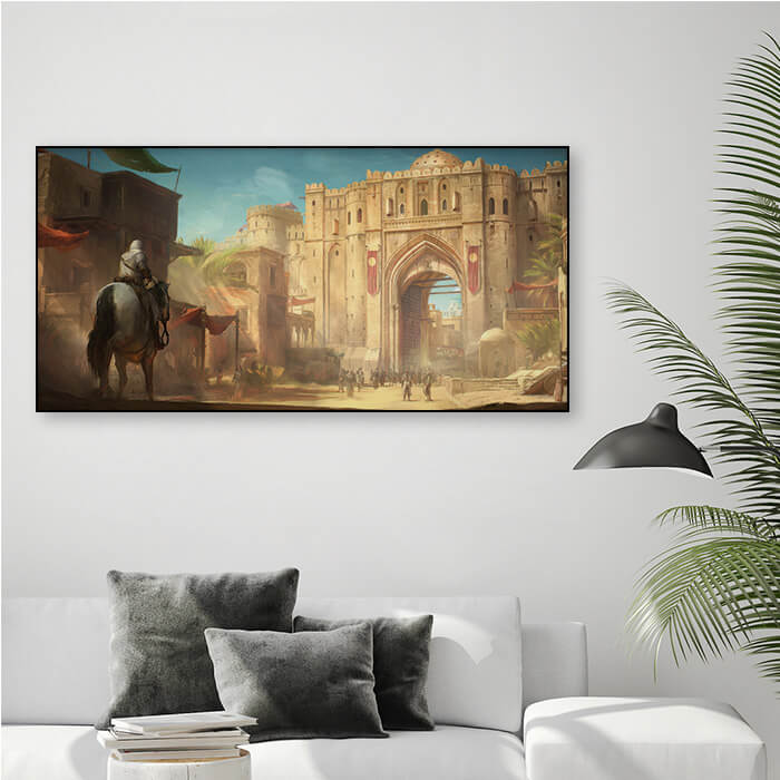 The Baghdad Gate - Assassin's Creed art - Fine Art Print